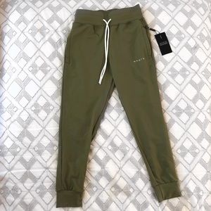 NVGTN olive joggers